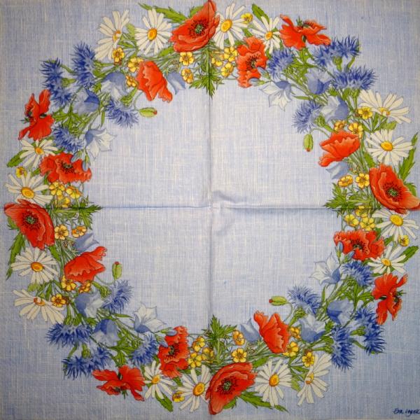 193 Anemones, Poppy - 3-ply - Eva Logell